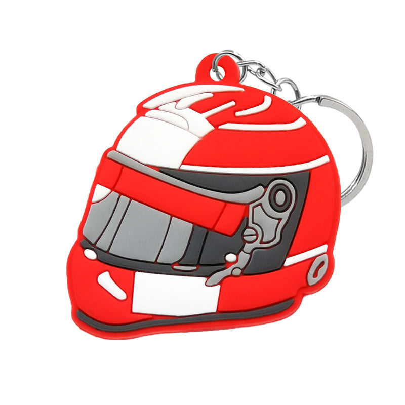Wholesale 10PCS Motorcycle PVC Keychains